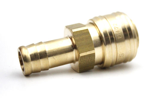 Standard Schnellkupplung Druckluftkupplung NW 7,2 mit Schlauchanschluss Tülle 6 mm