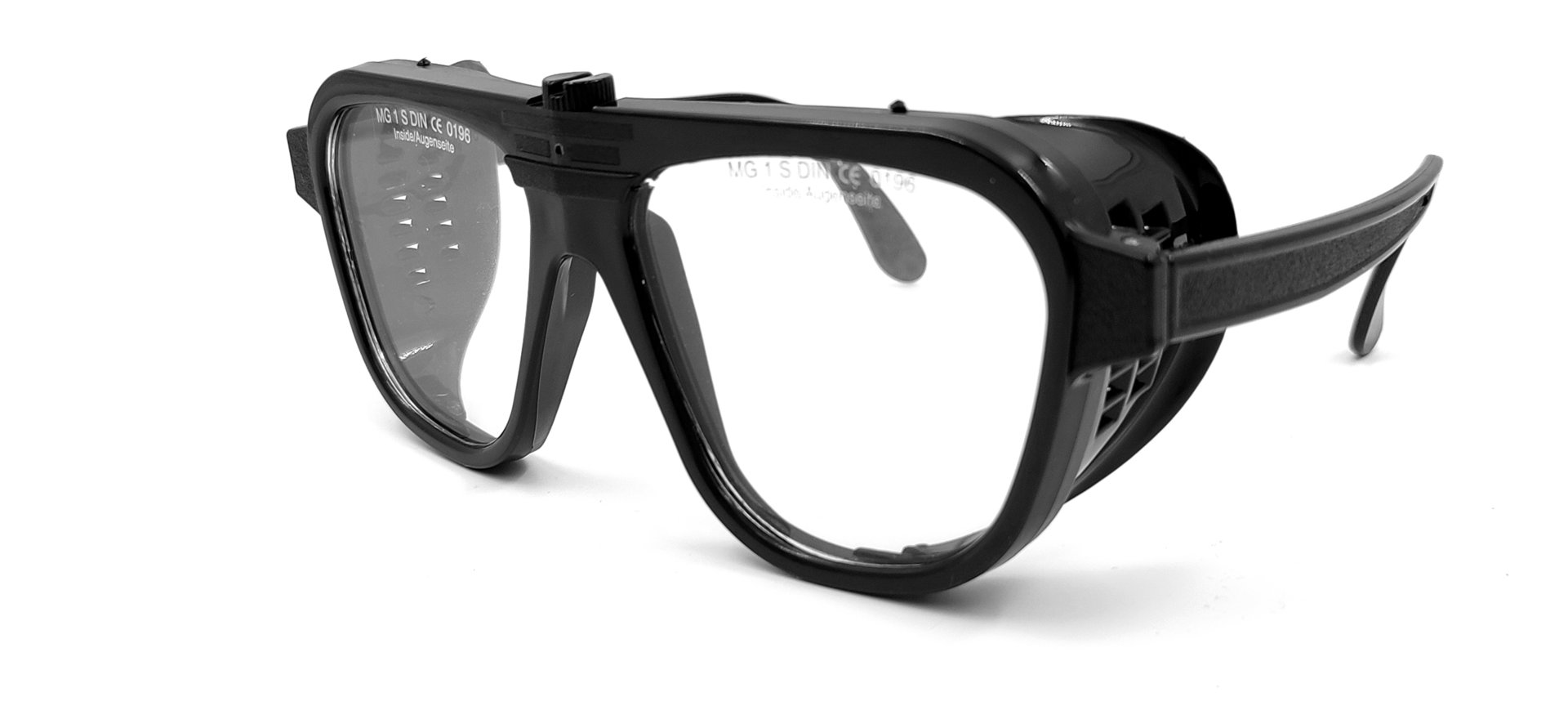 Schutzbrille Sicherheitsbrille 62 x 52 mm splitterfrei